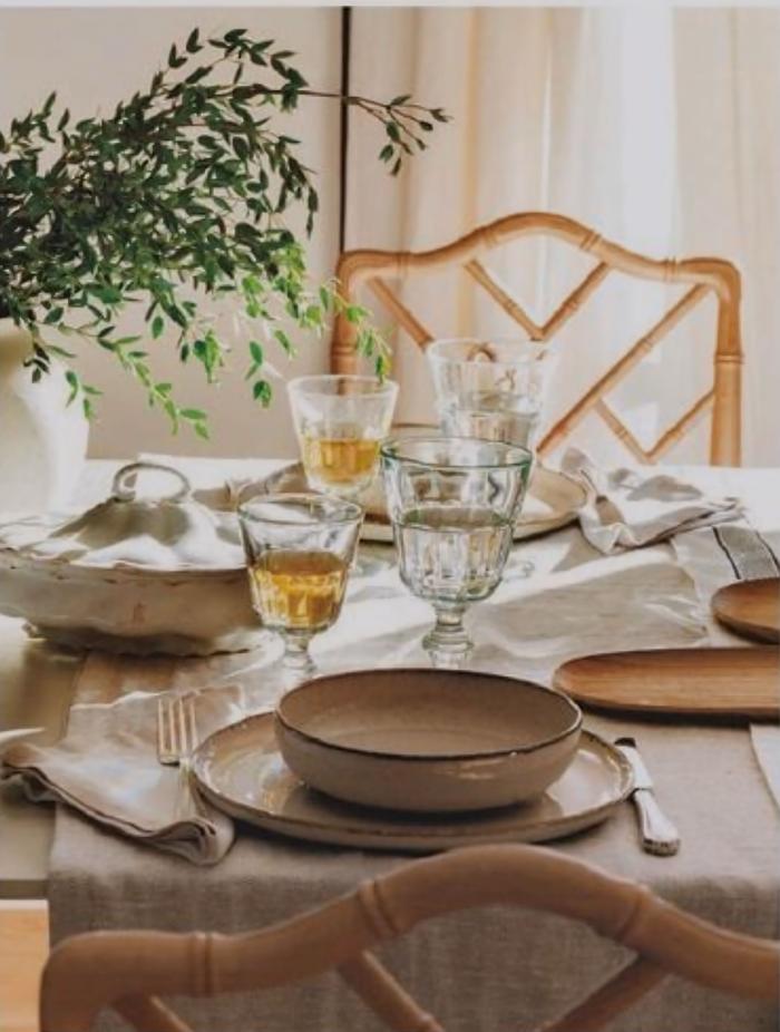 Sillas Chippendale ikat en comedor cliente