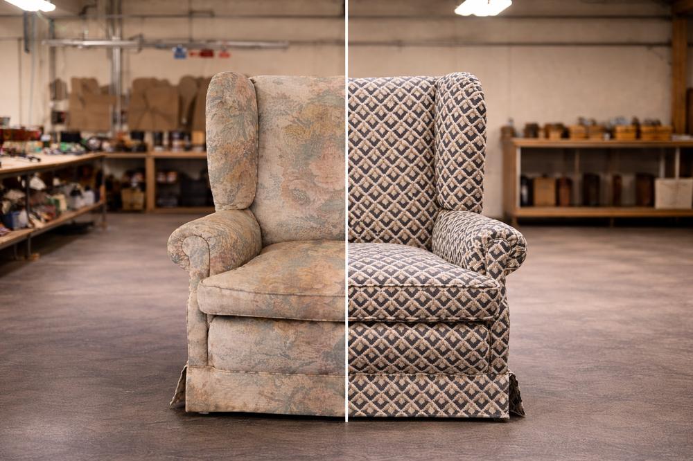 Restauración antes y después